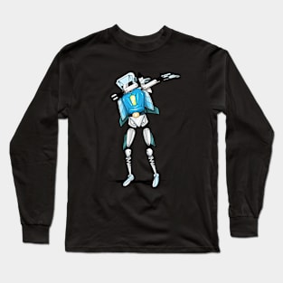 Dabbing Auto Robot Machine Long Sleeve T-Shirt